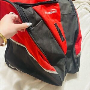 Transpack Ski bag in red
